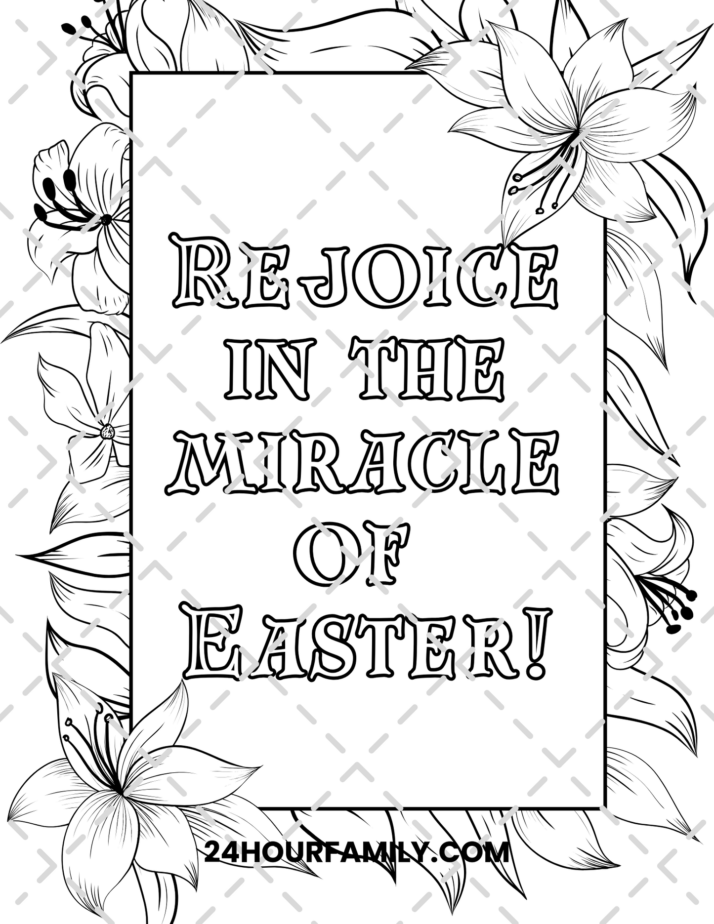 christian easter coloring pages