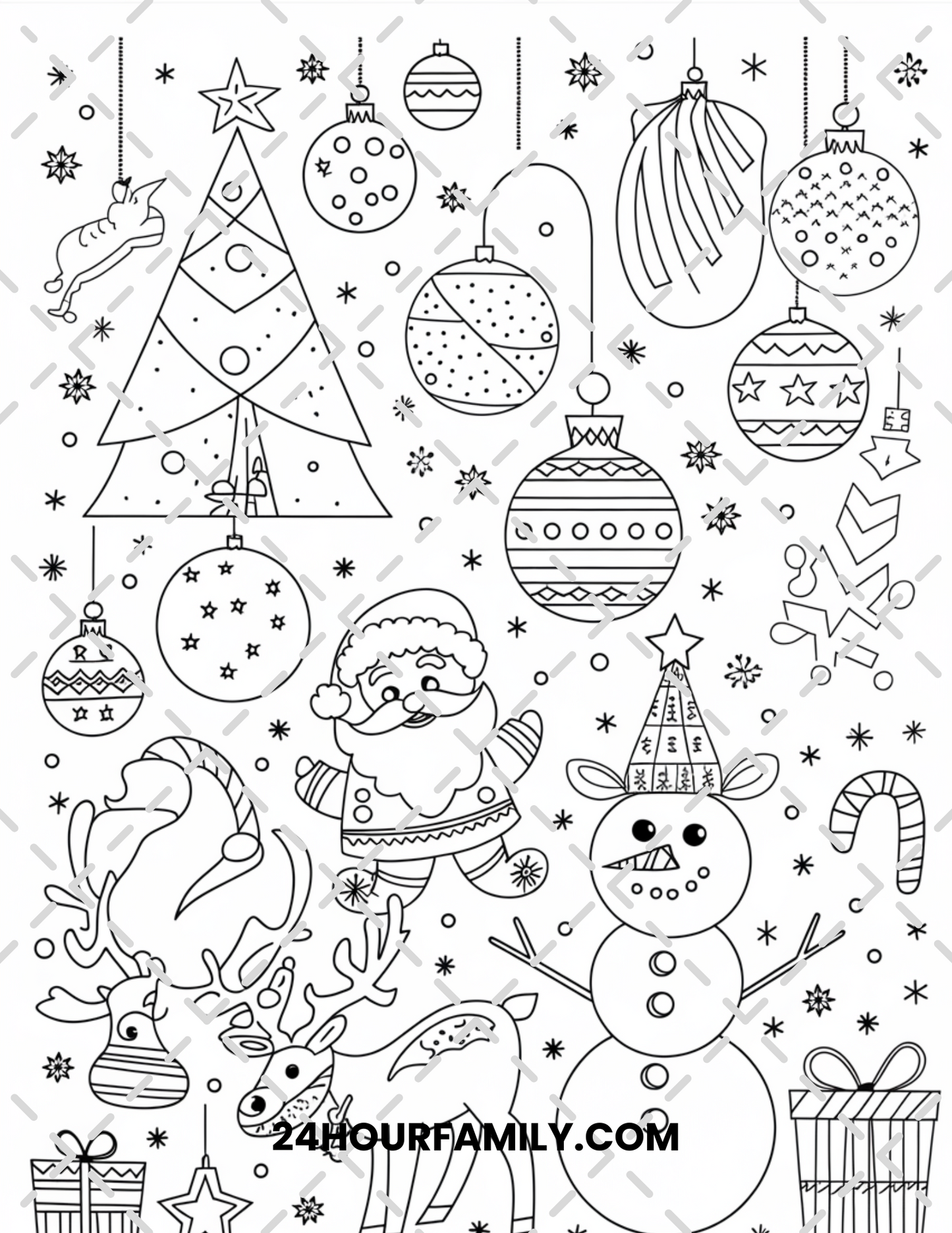 christmas coloring pages
