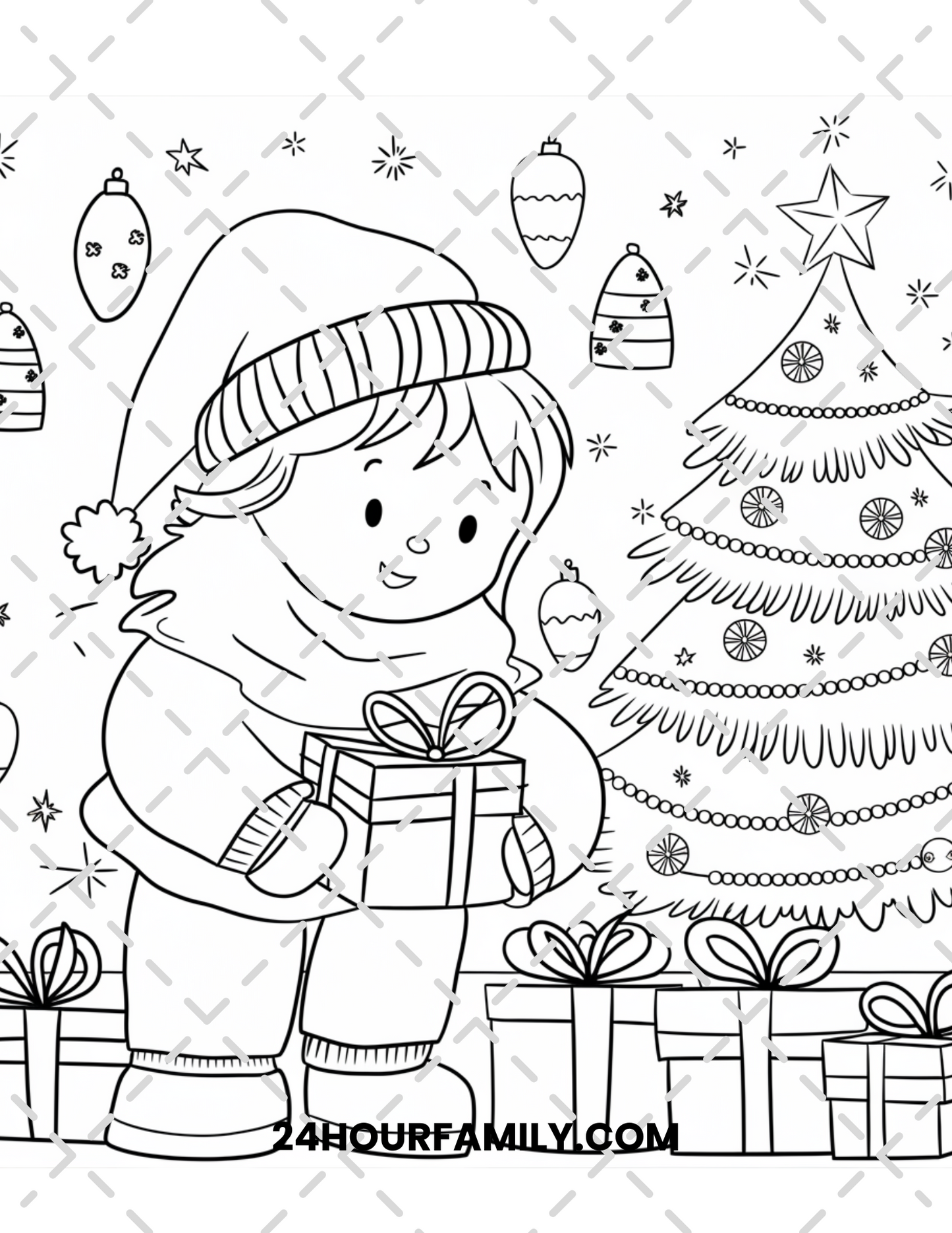christmas coloring pages