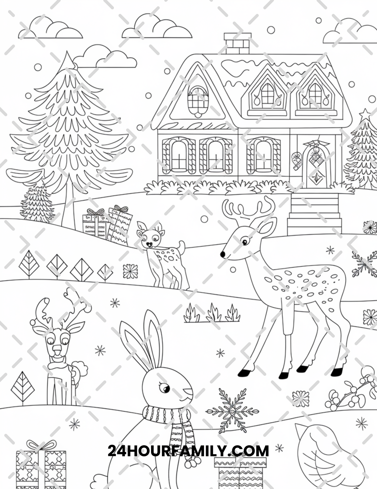 christmas coloring pages