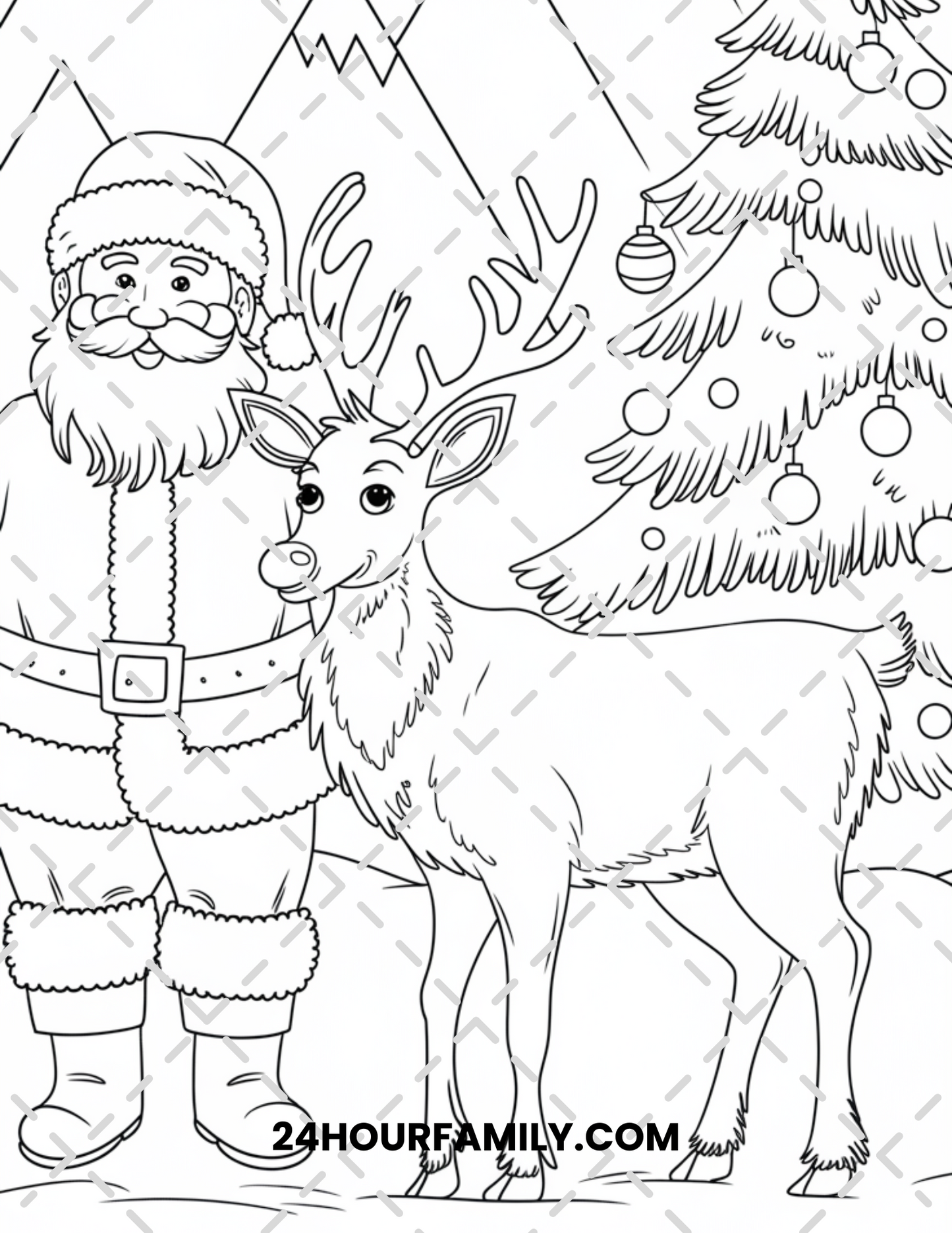 christmas coloring pages