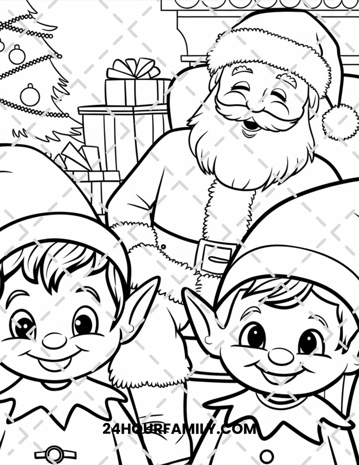 christmas coloring pages