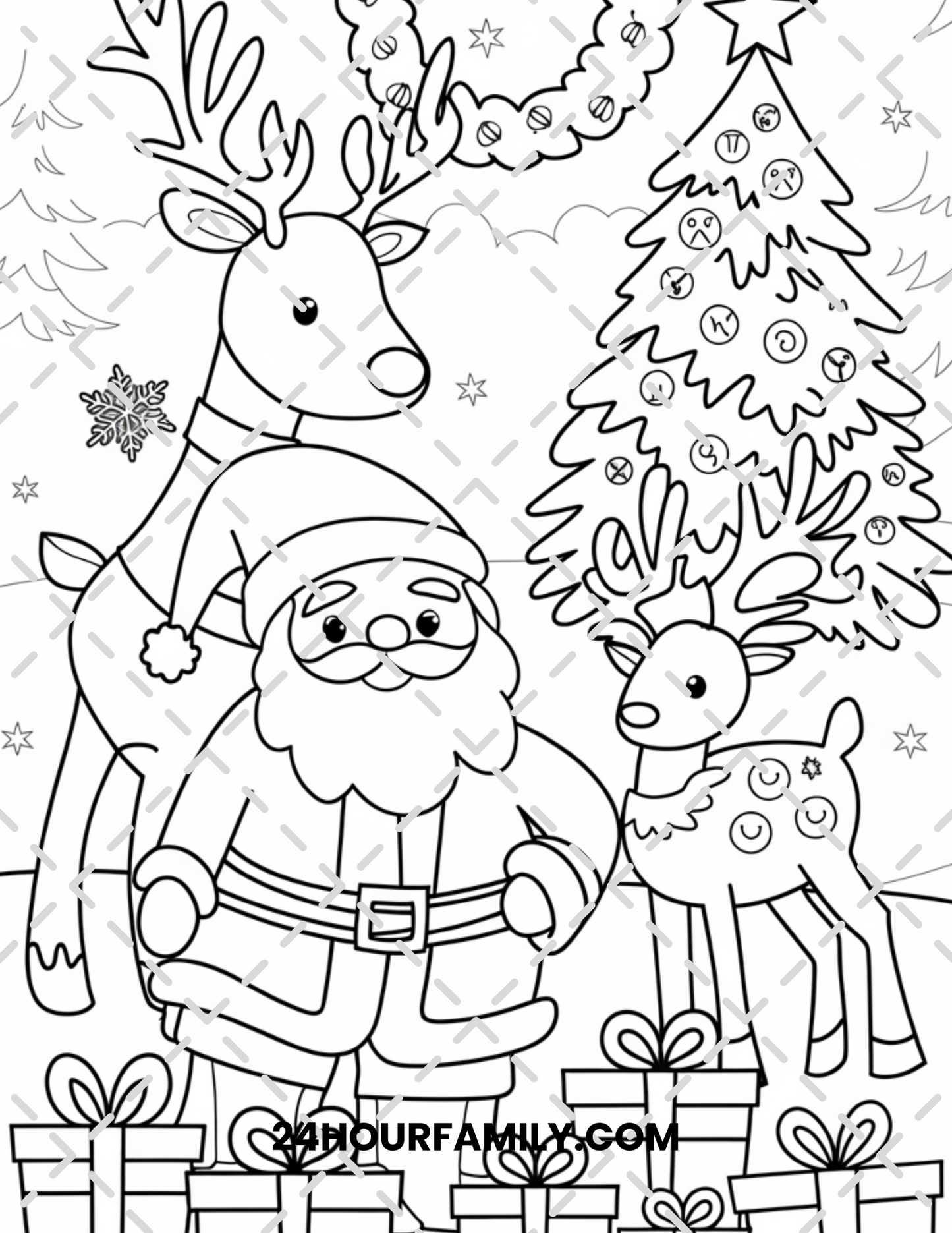 christmas coloring pages