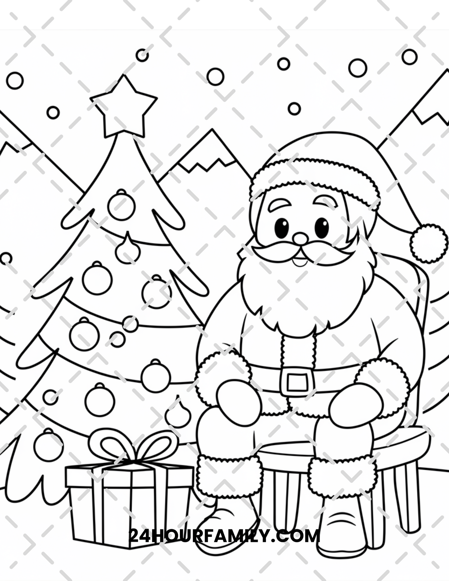 christmas coloring pages