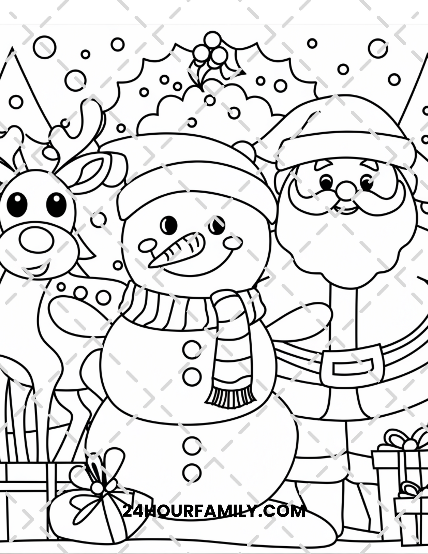 christmas coloring pages