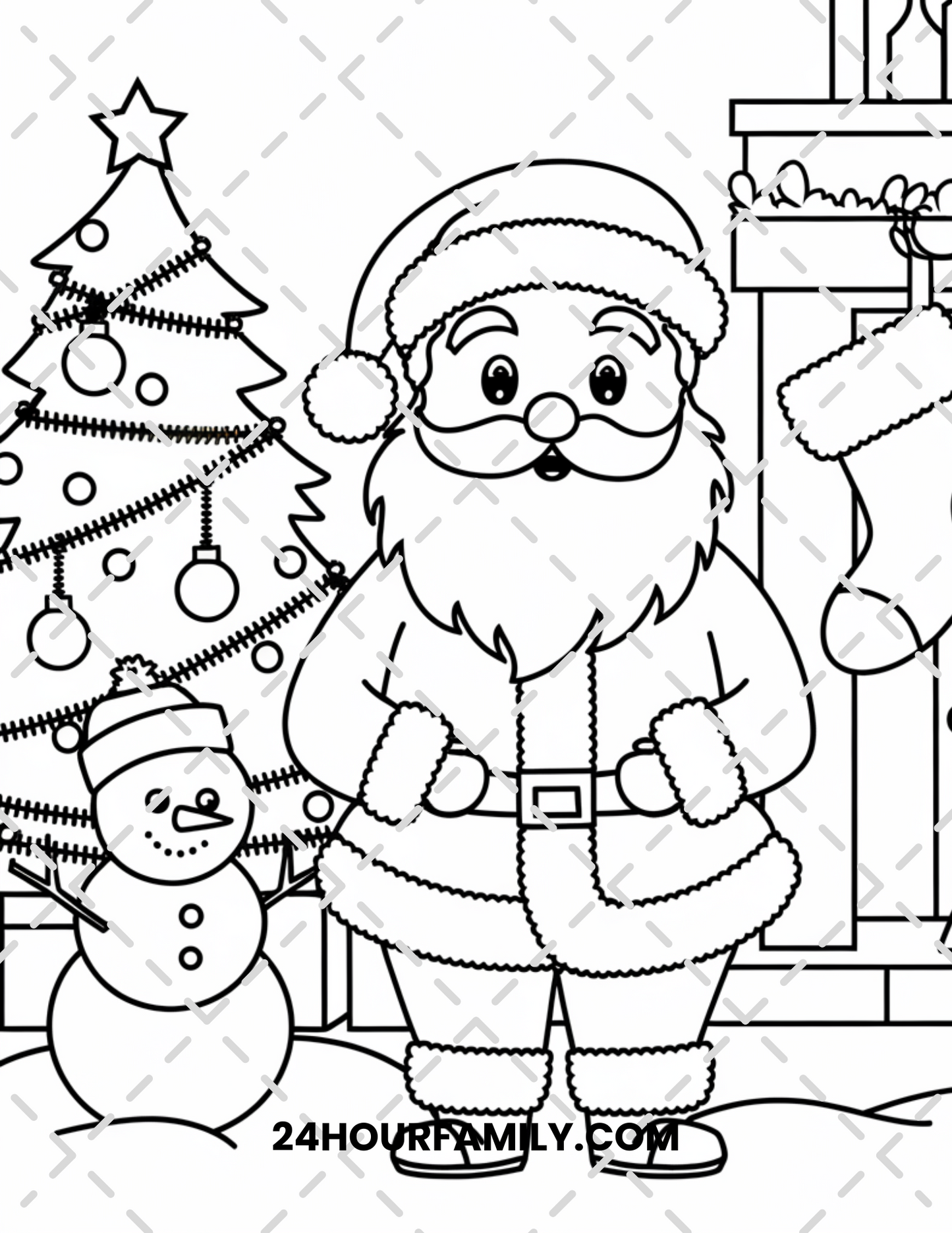 christmas coloring pages