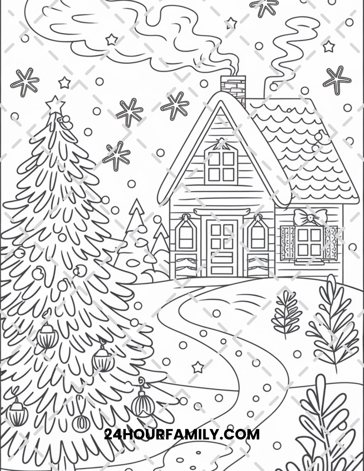 christmas coloring pages