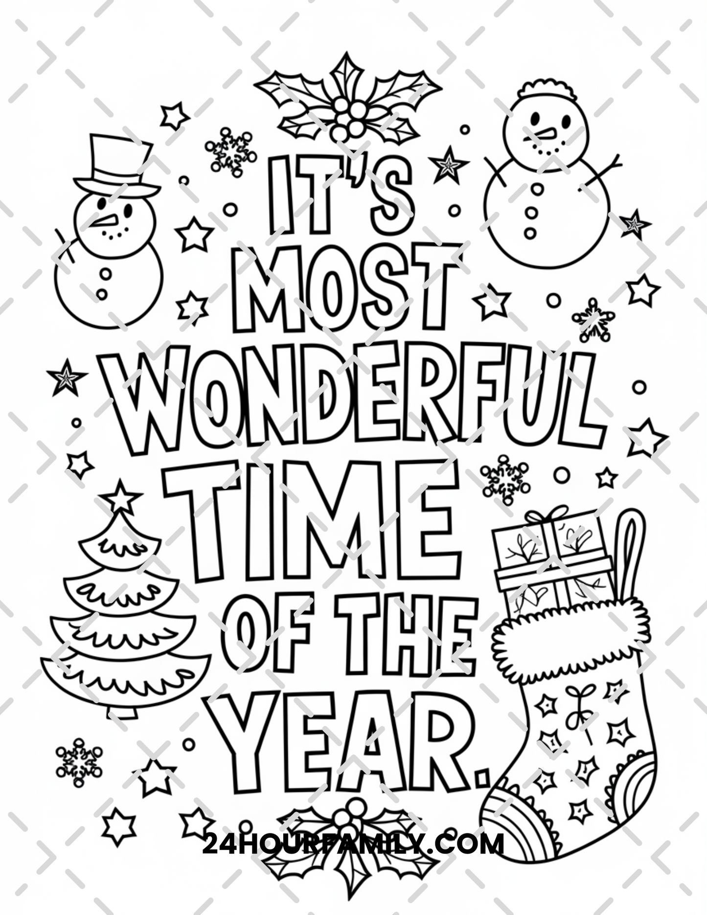 christmas coloring pages