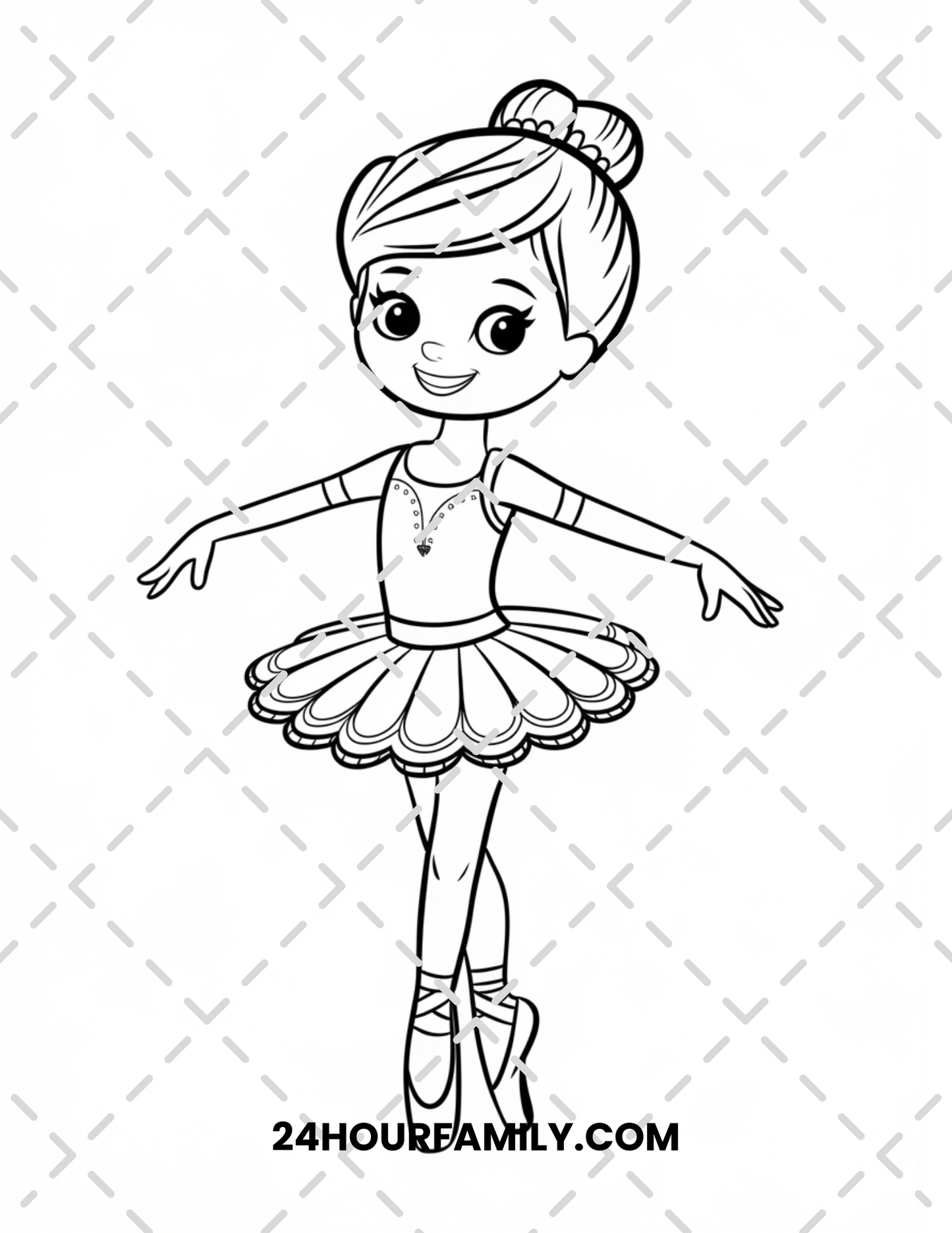 ballerina coloring pages