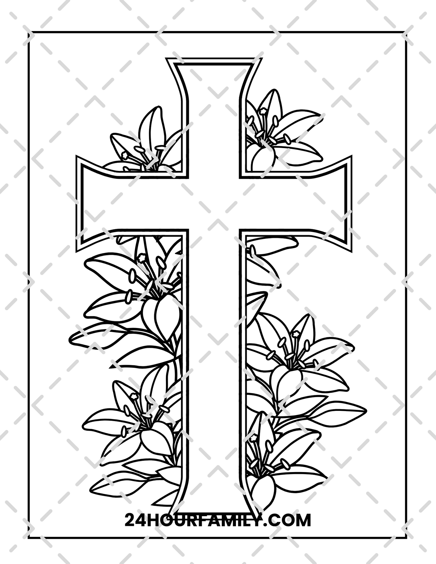 christian easter coloring pages