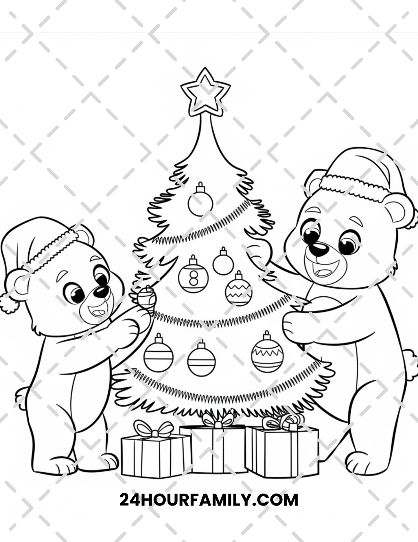 christmas coloring pages