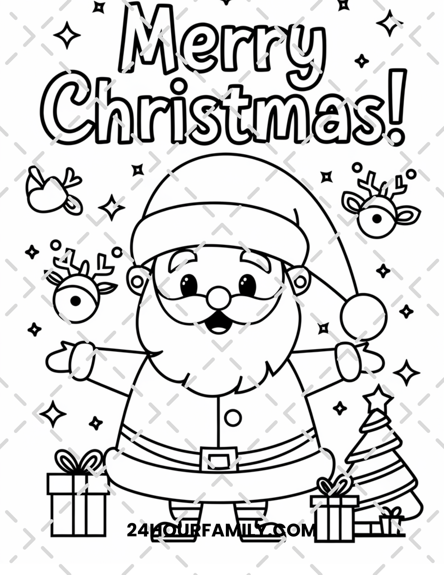 christmas coloring pages