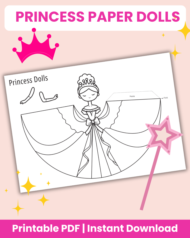 Princes Paper Dolls Printable