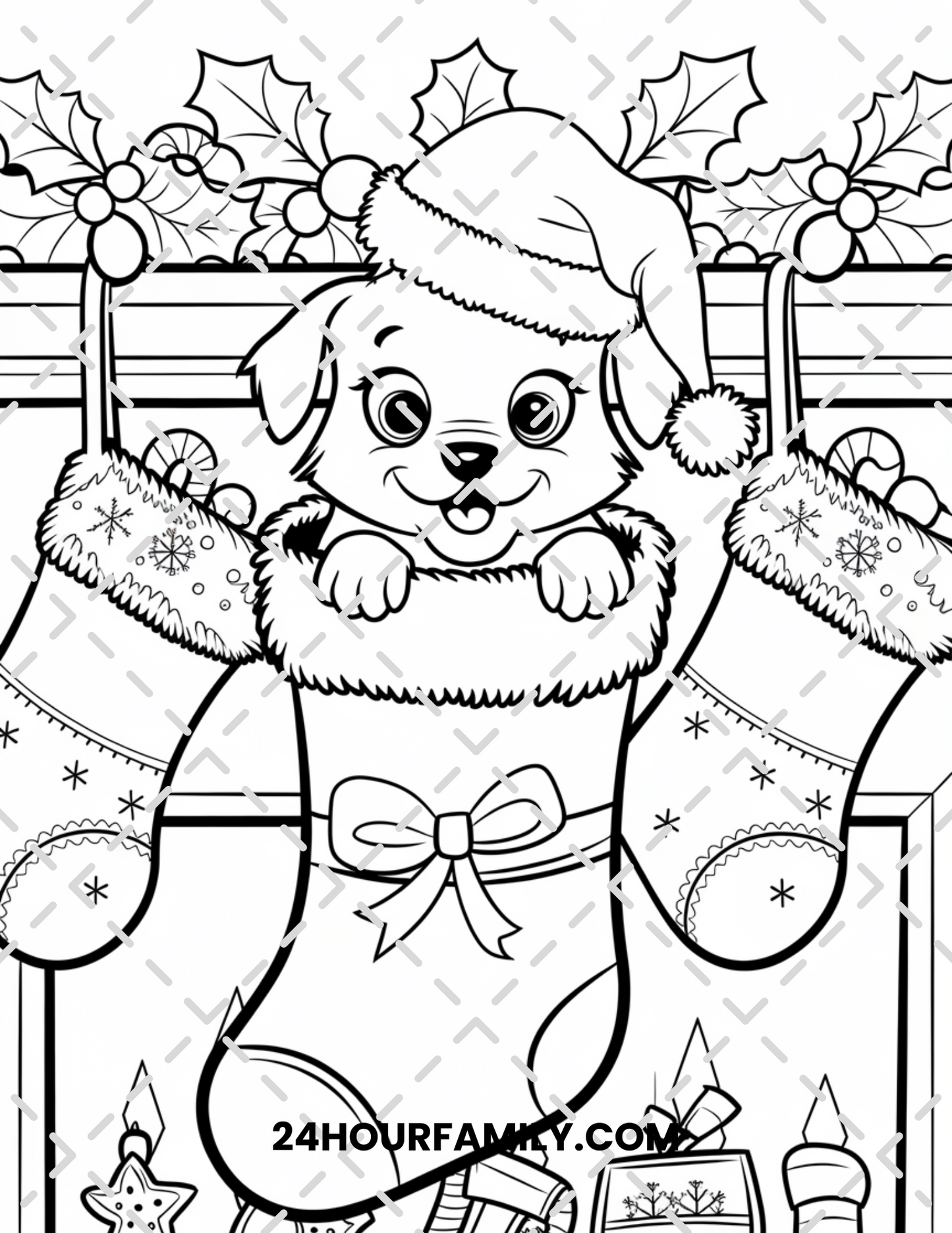 cute puppy coloring pages