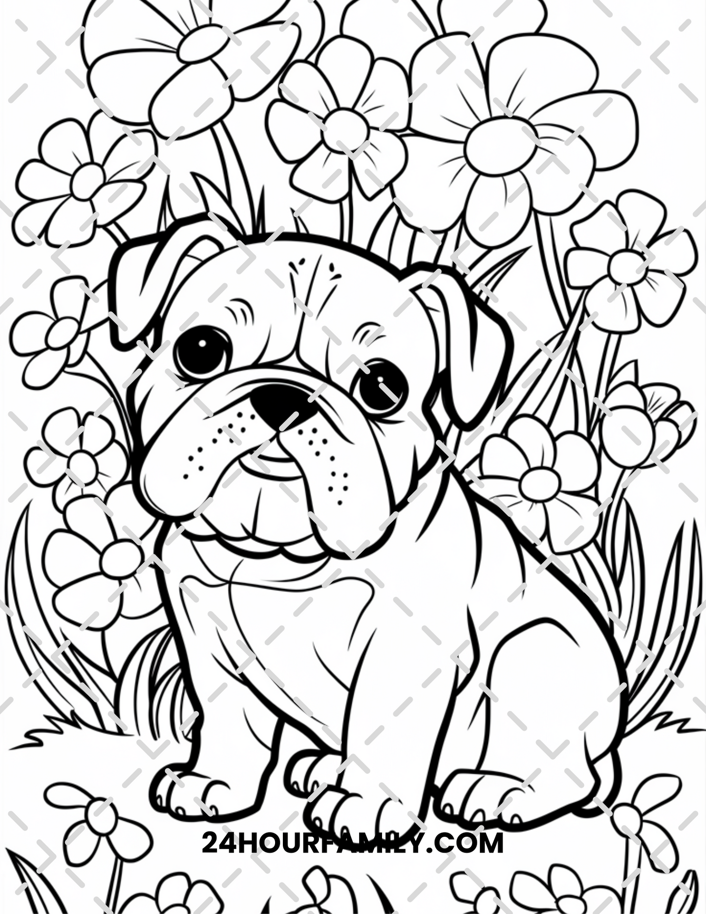 cute puppy coloring pages
