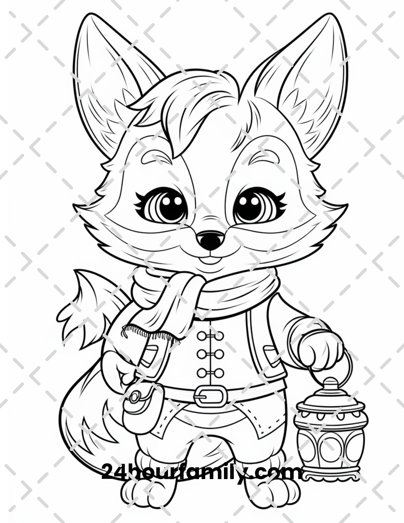 woodland creature coloring pages