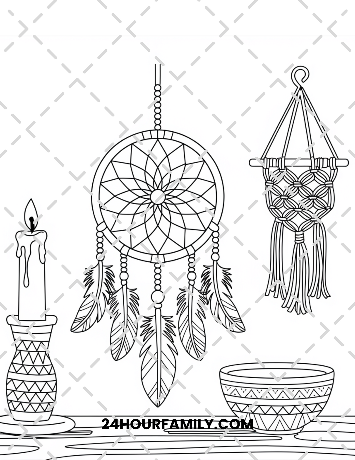 aesthetic coloring pages