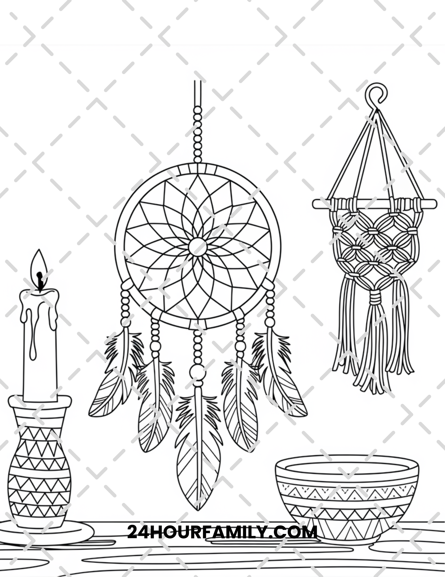 aesthetic coloring pages