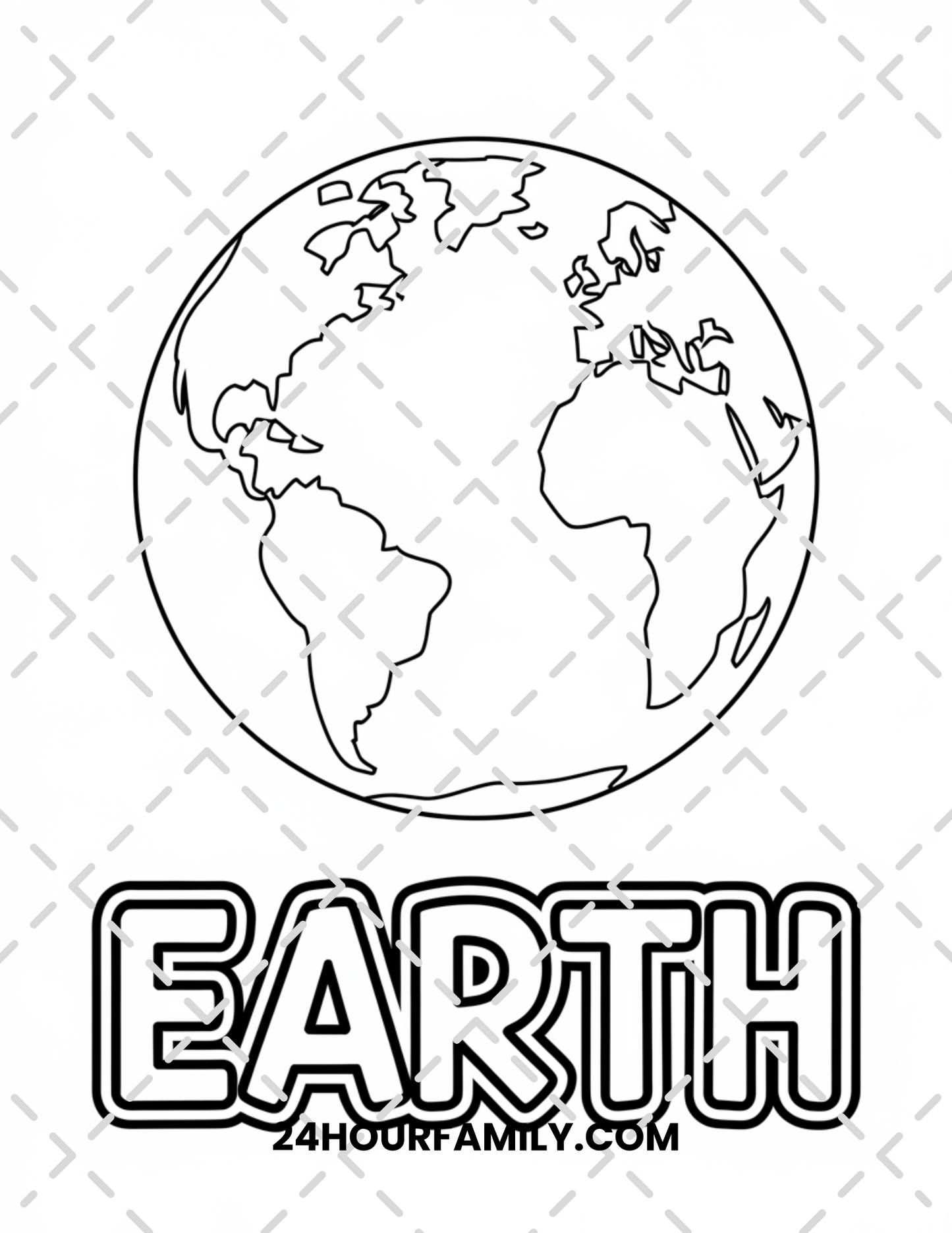 planets coloring pages