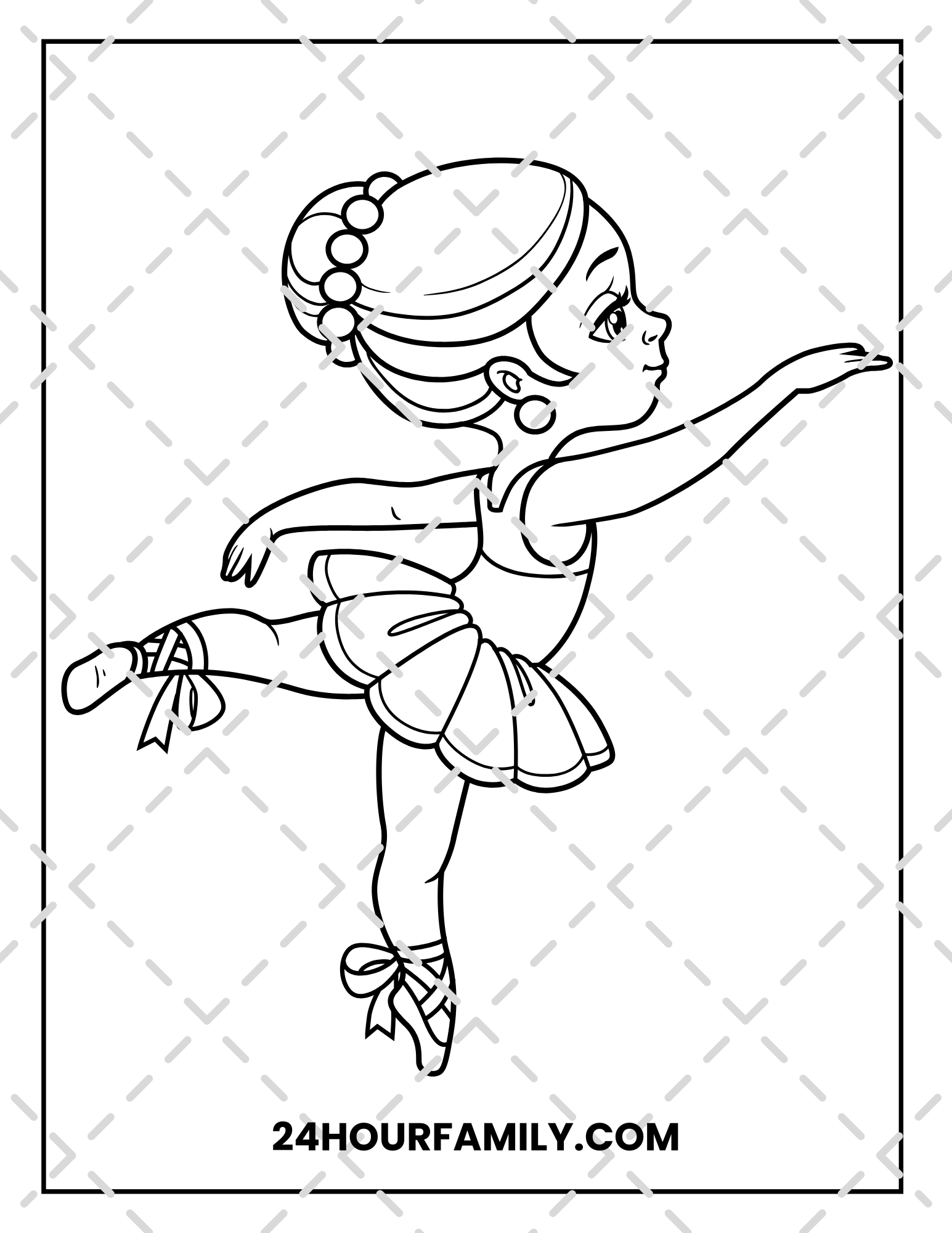 ballerina coloring pages