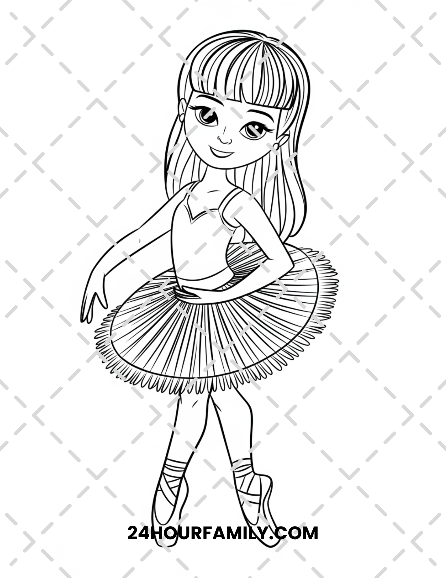 ballerina coloring pages