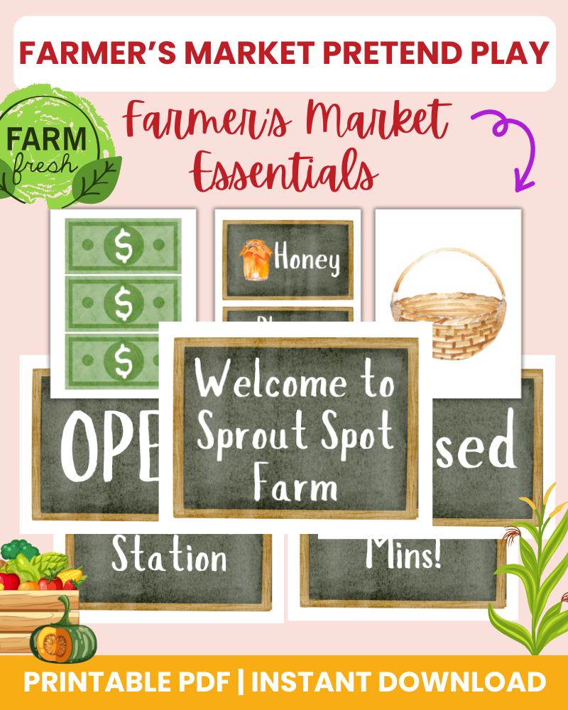 Pretend Play Farmers' Market