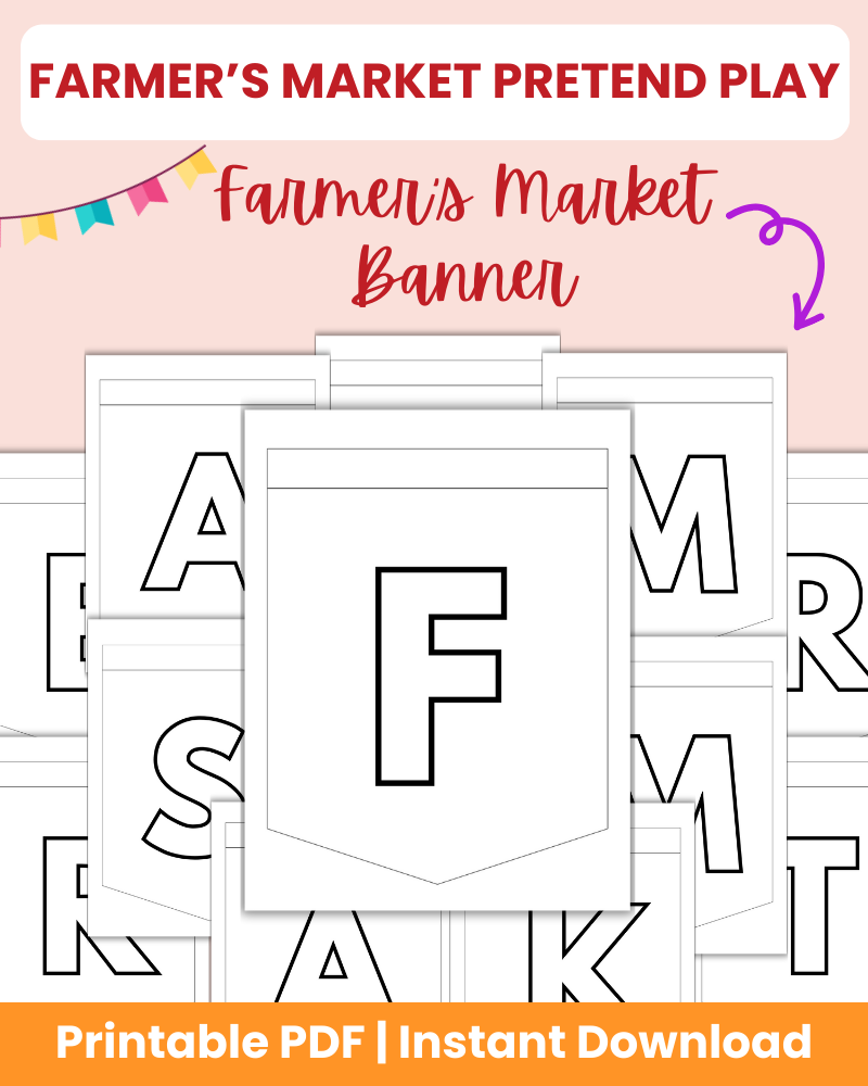 Pretend Play Farmers' Market