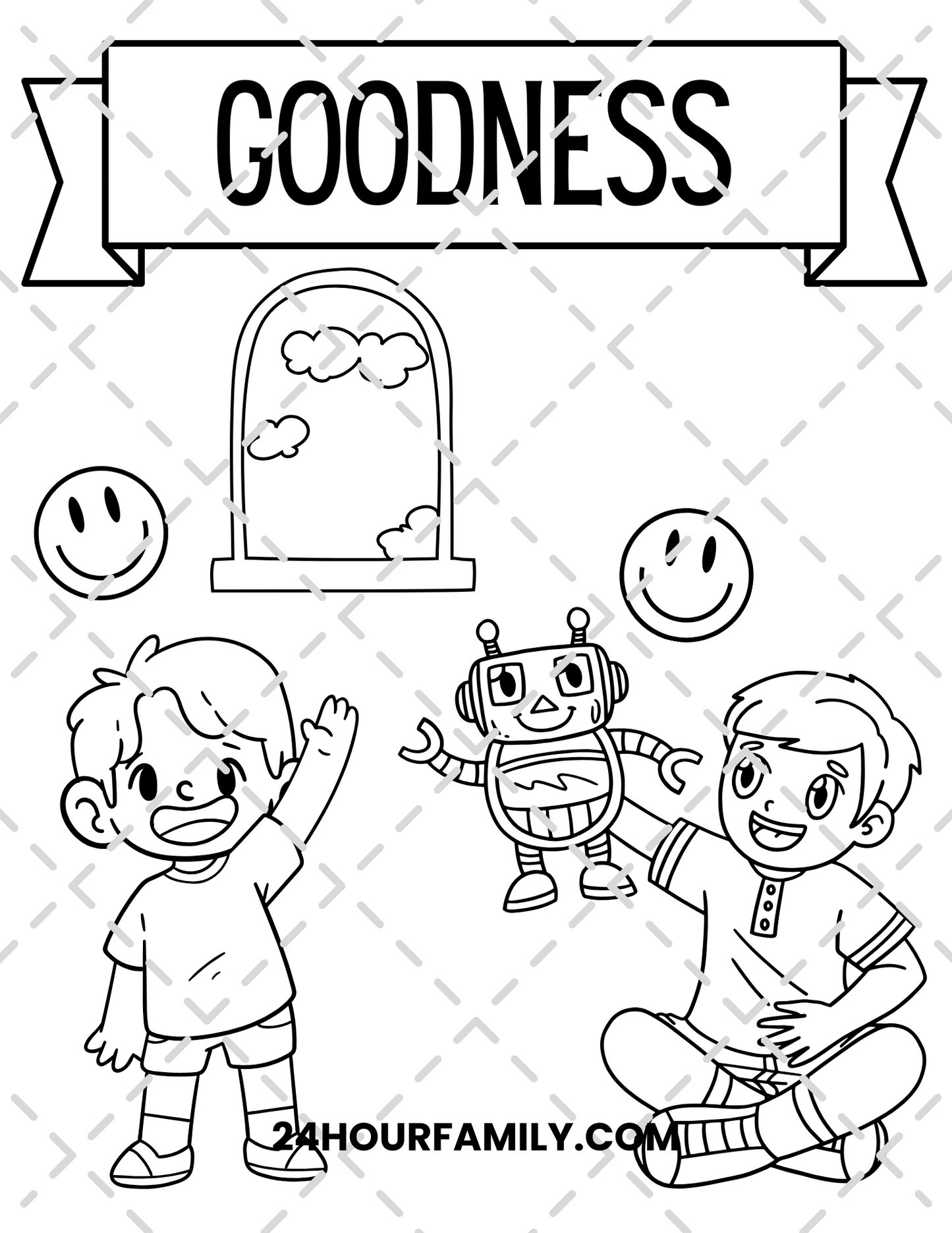 fruit of the spirit coloring pages