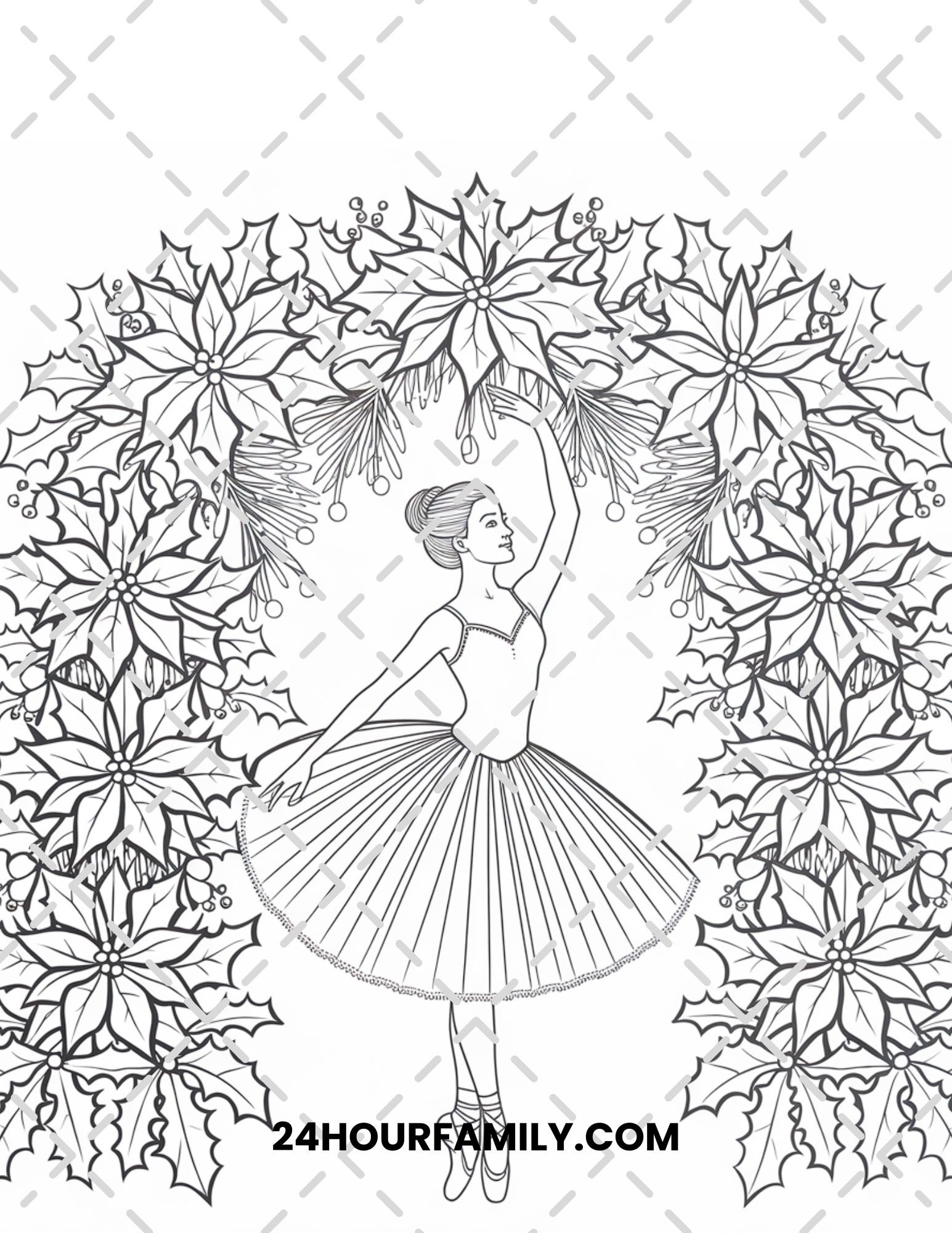 ballerina coloring pages