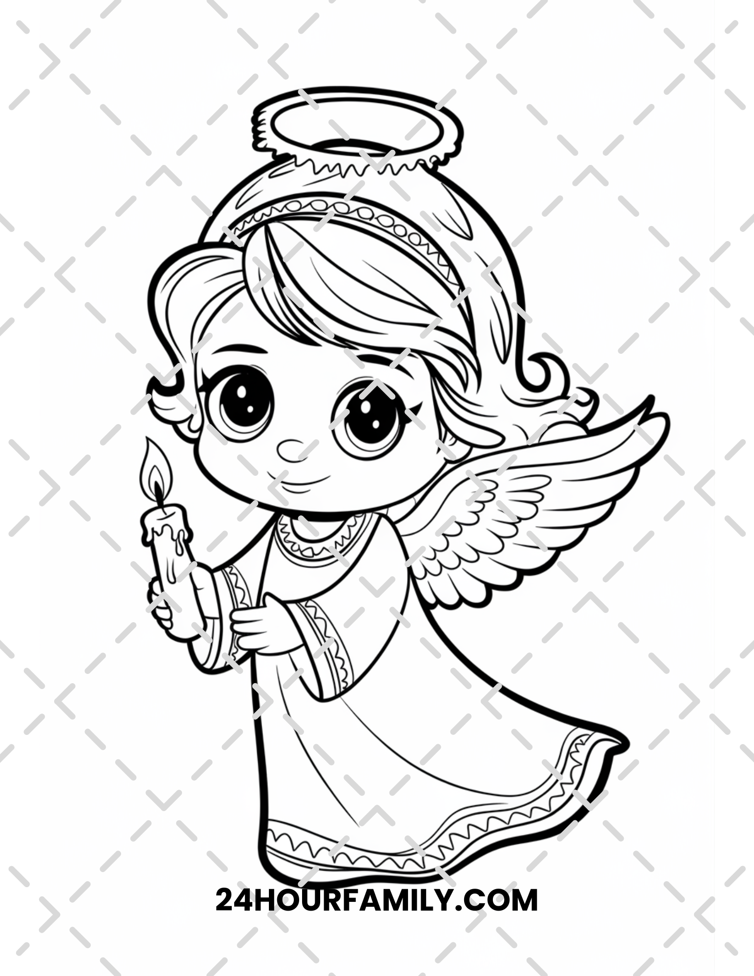 angel coloring pages