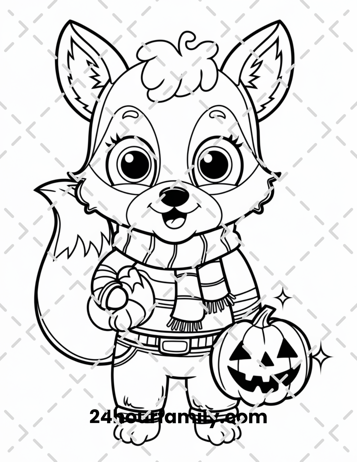 woodland creature coloring pages