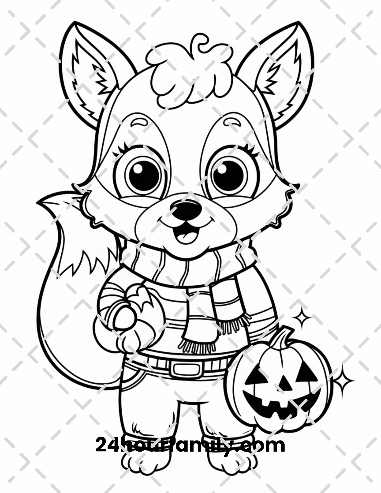 woodland creature coloring pages
