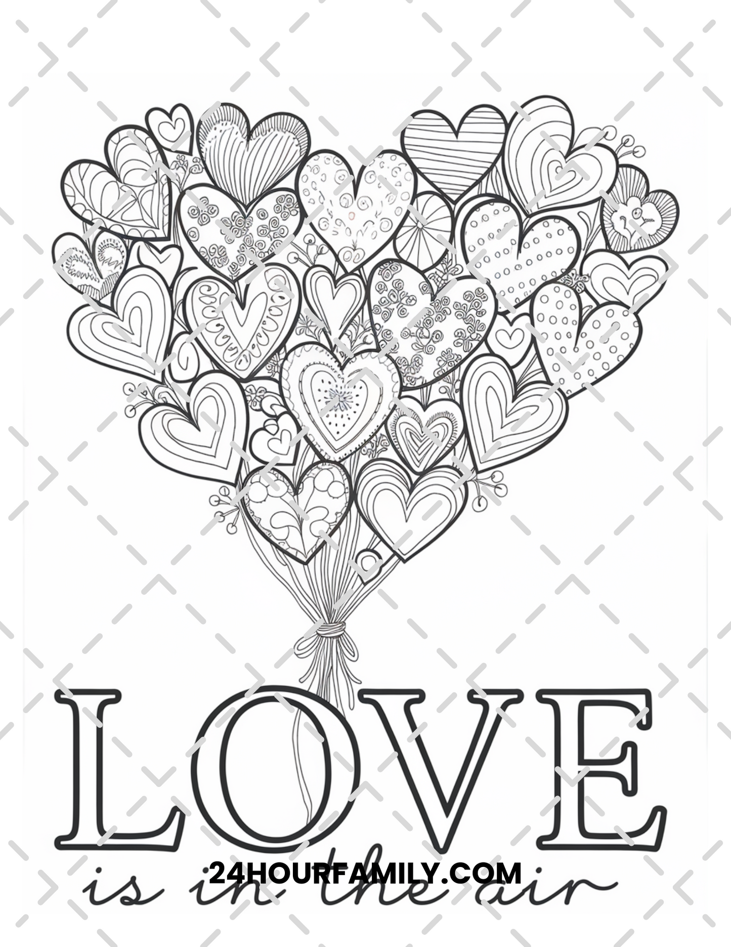 valentine coloring pages for adults