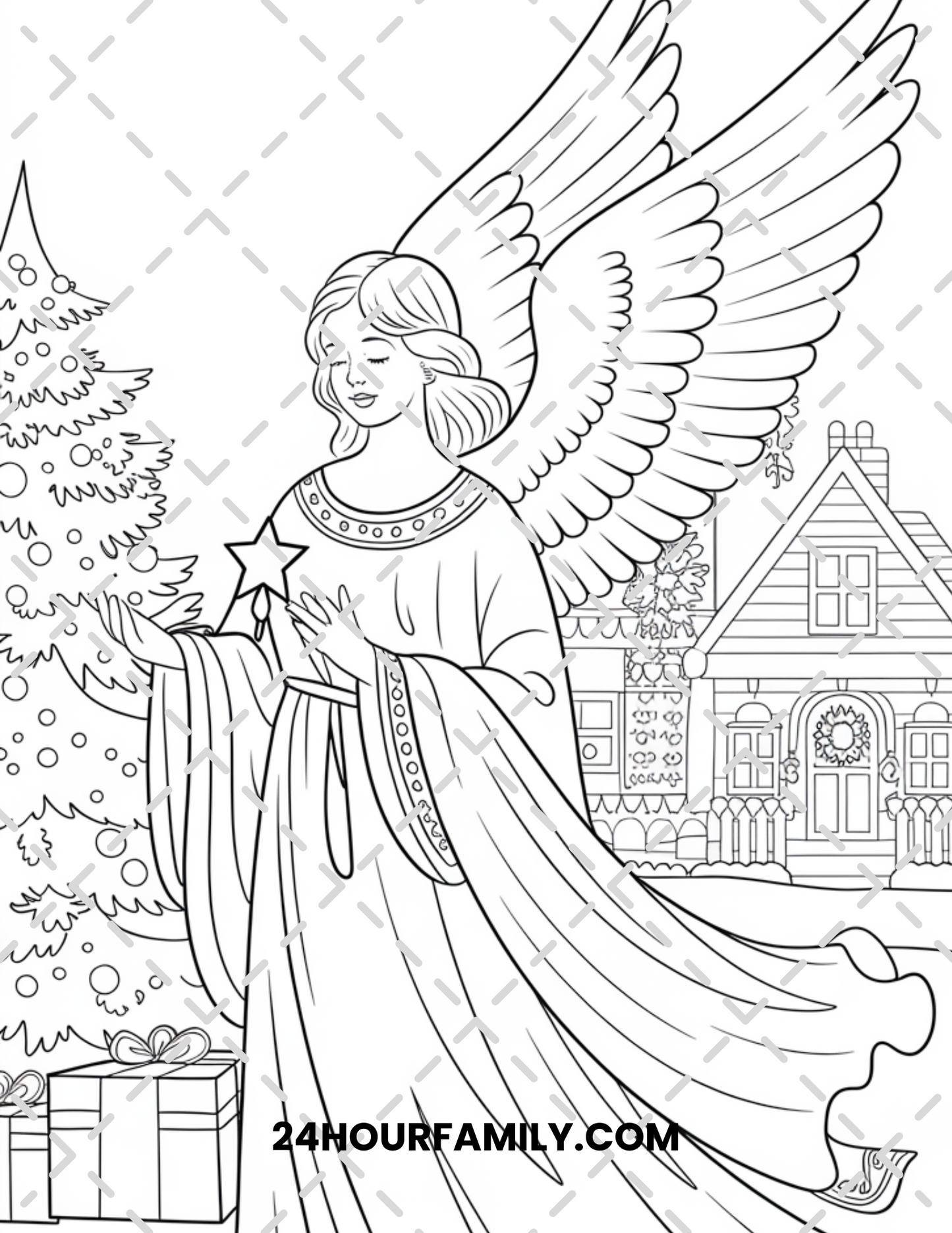 angel coloring pages
