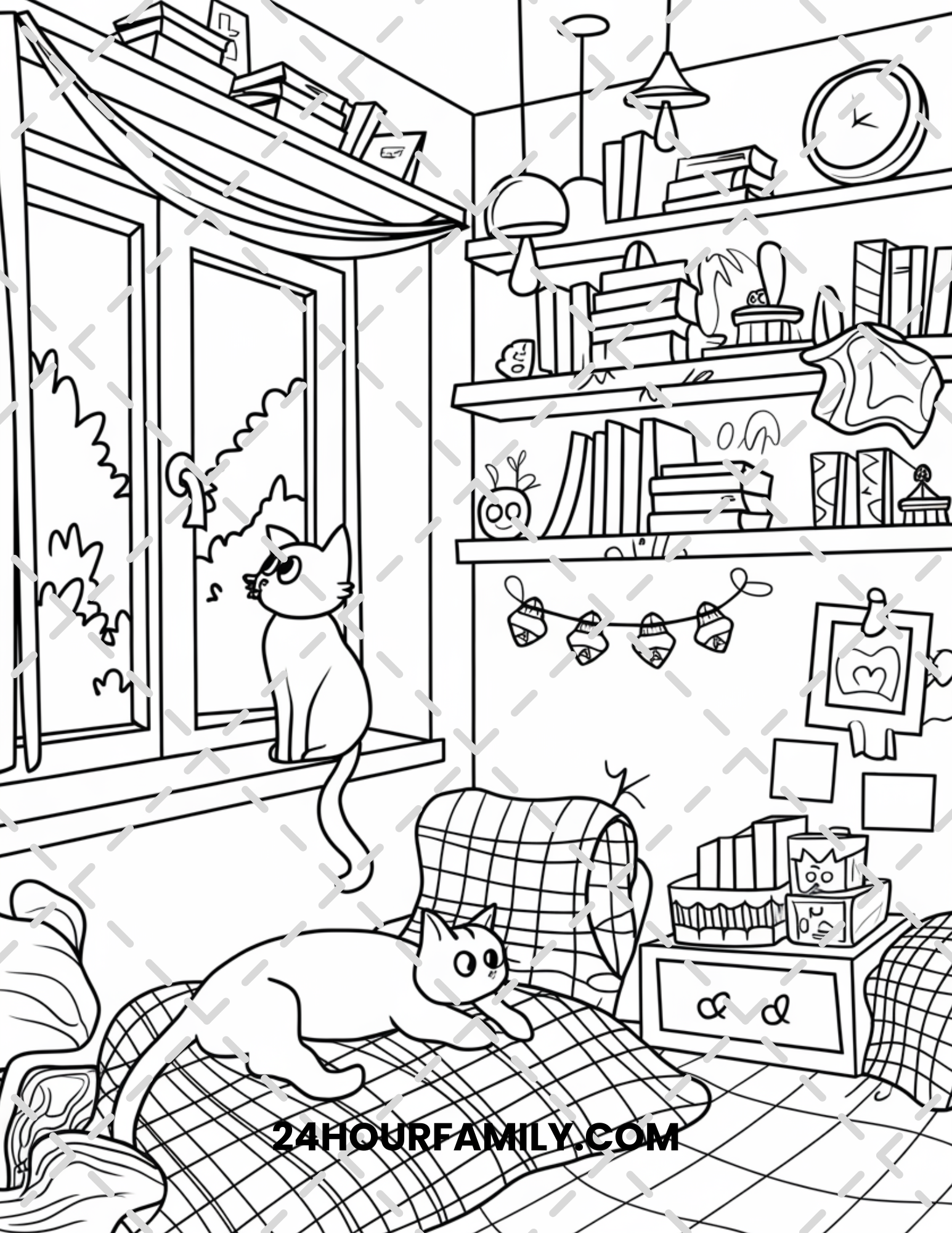 aesthetic coloring sheets