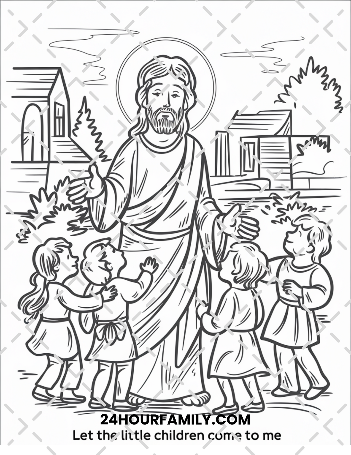 church valentine's coloring pages