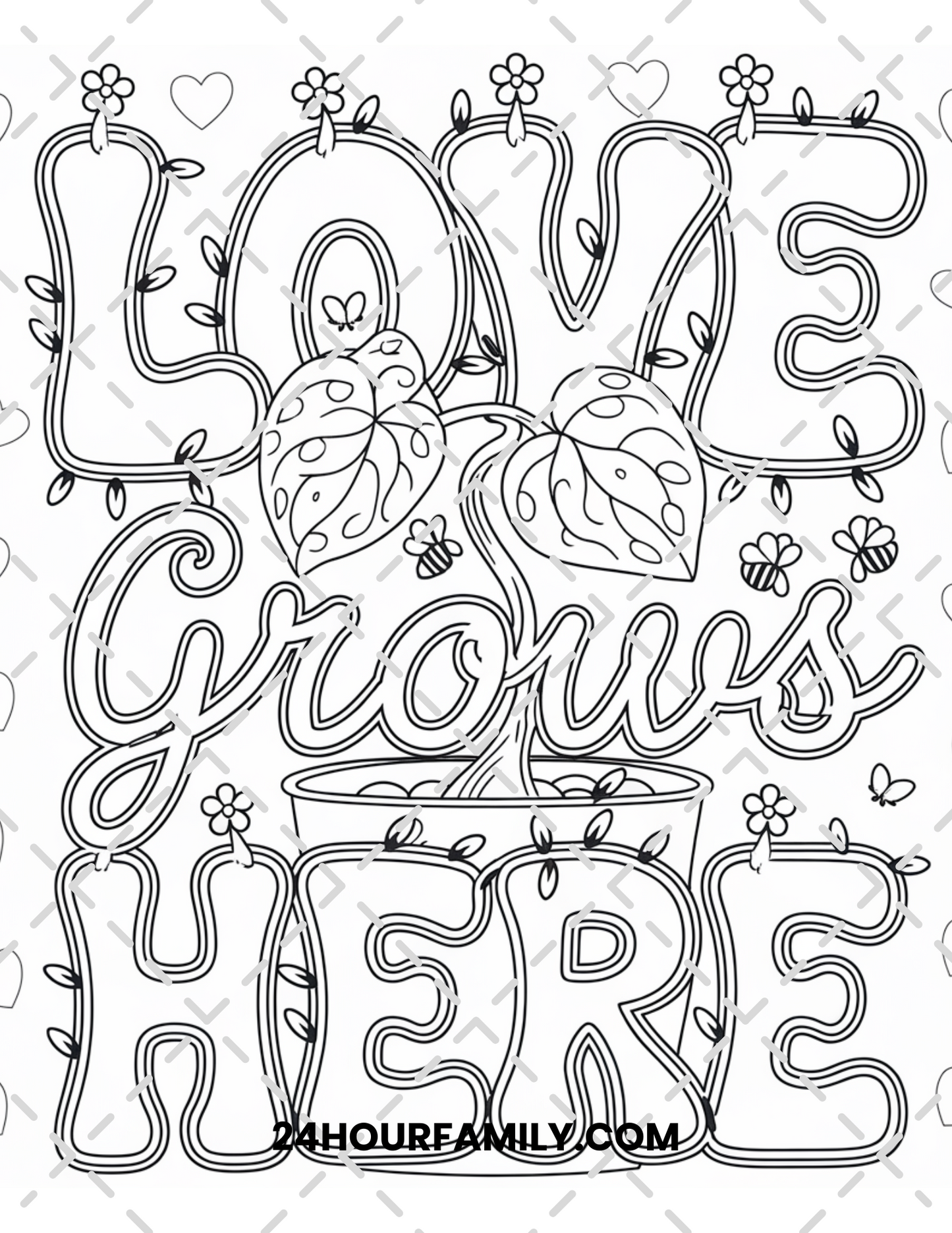 valentine coloring pages for adults