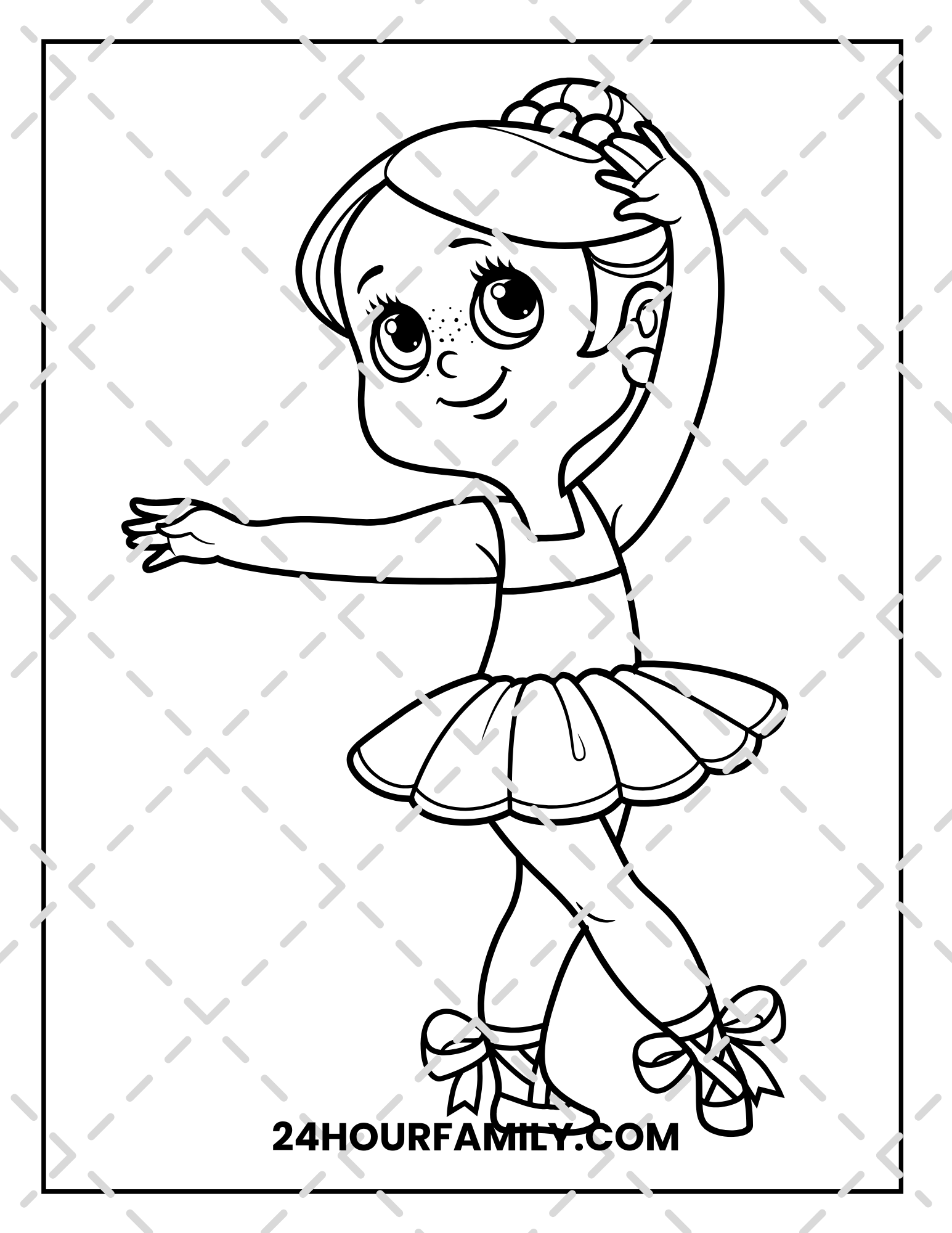 ballerina coloring pages