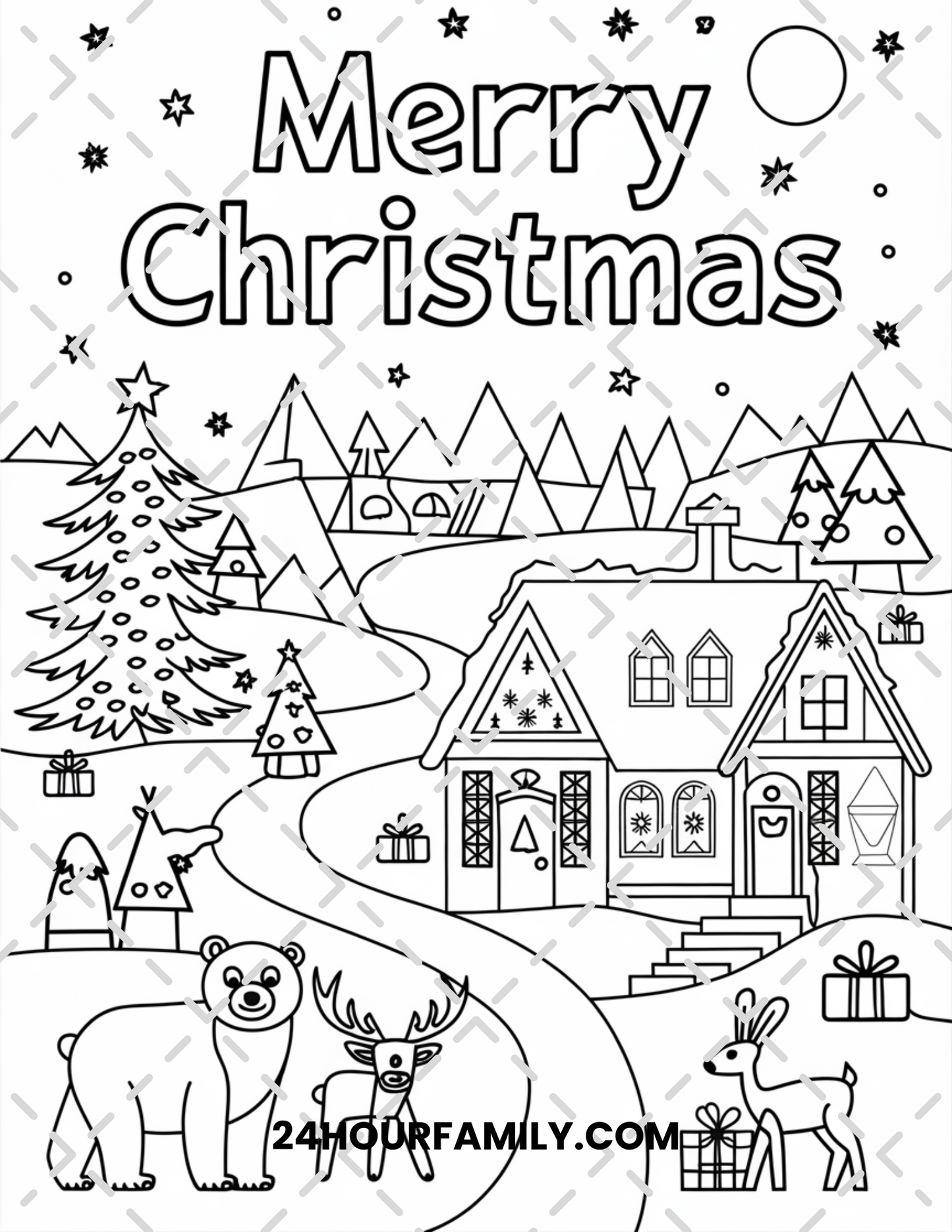 christmas coloring pages