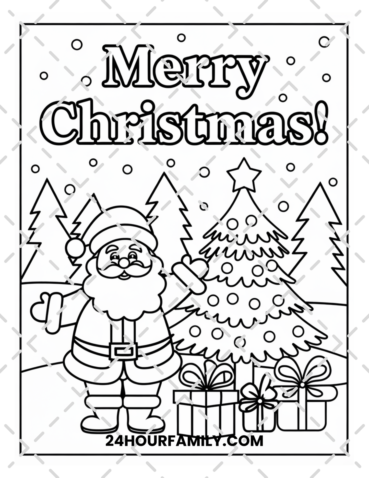 christmas coloring pages