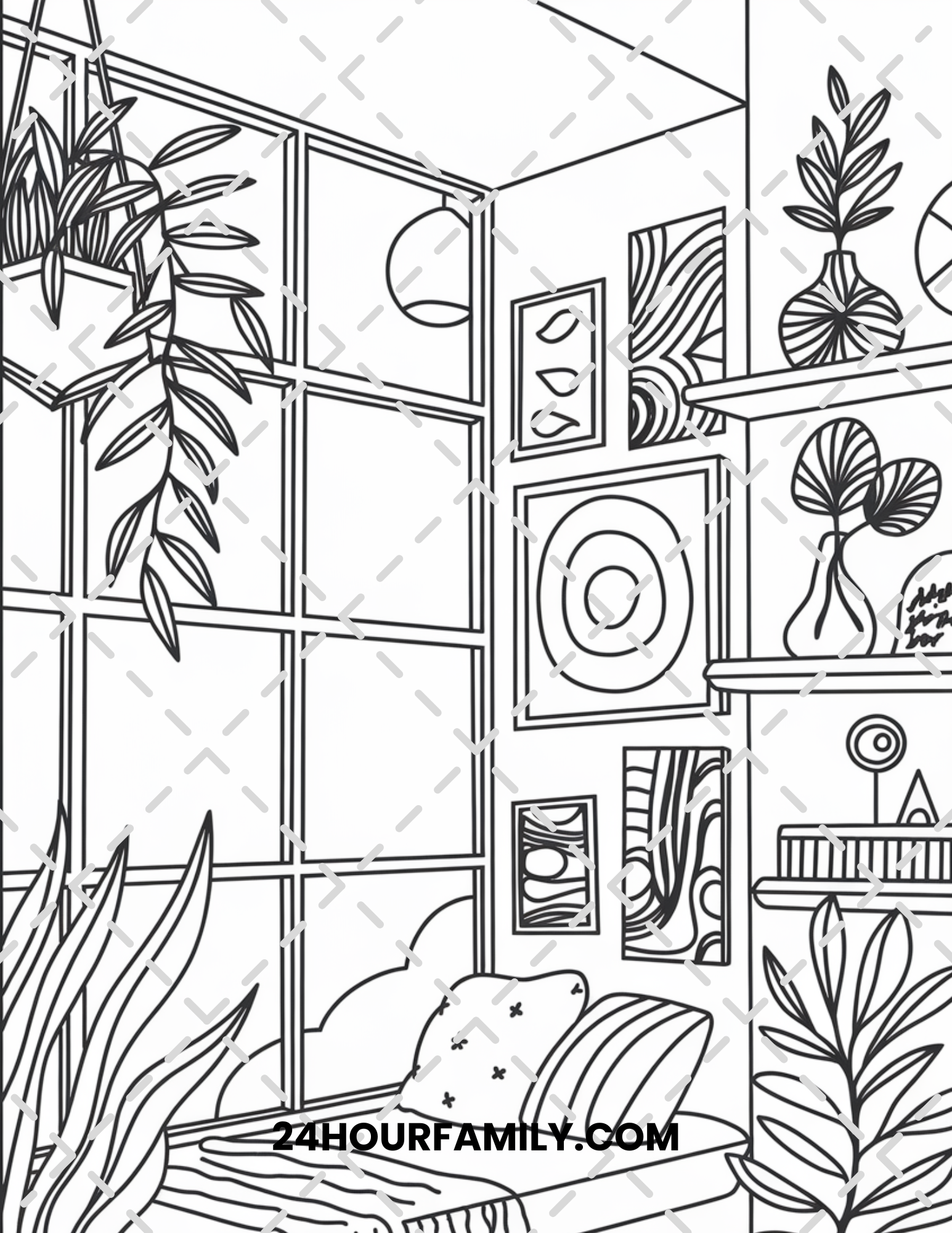aesthetic coloring sheets