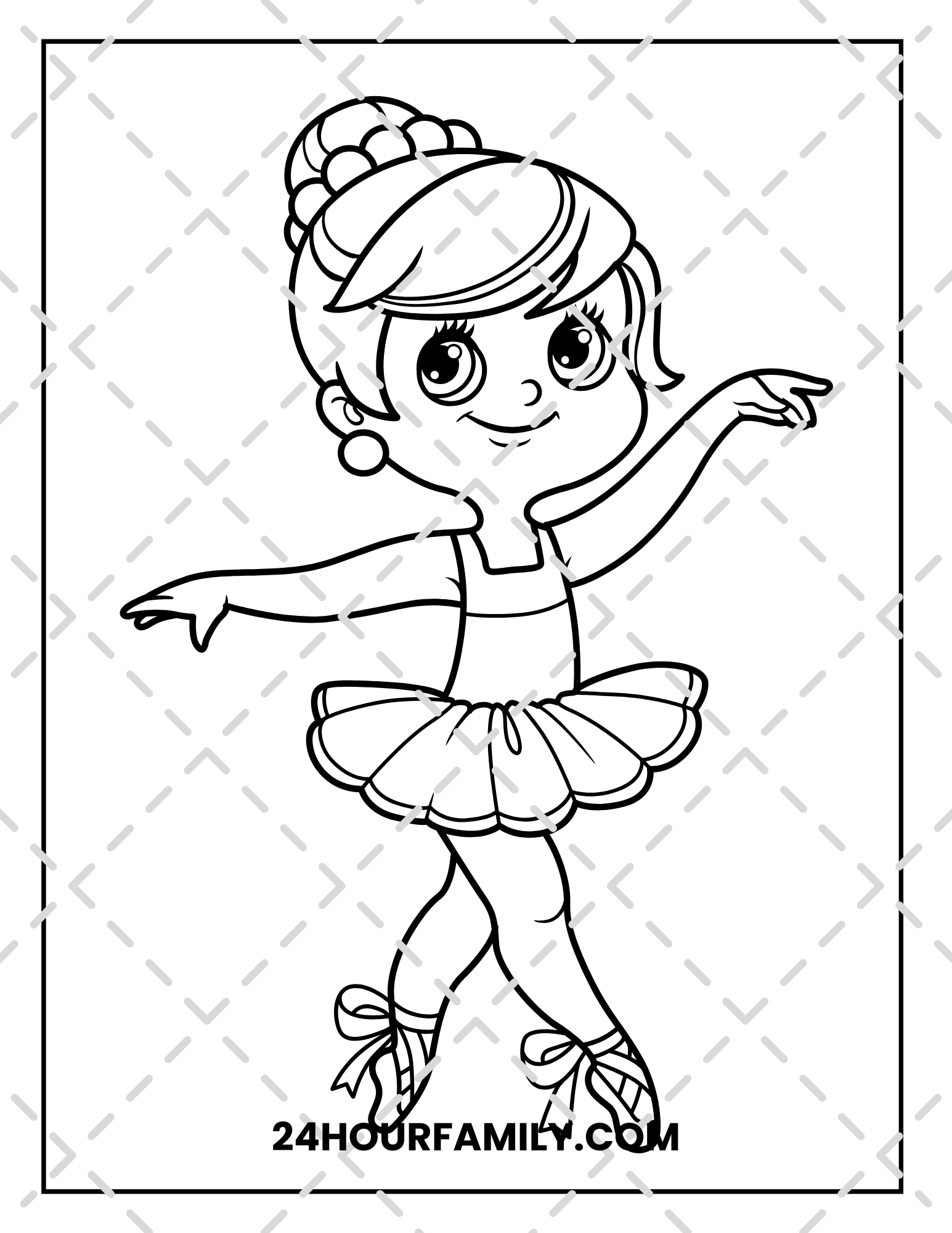 ballerina coloring pages