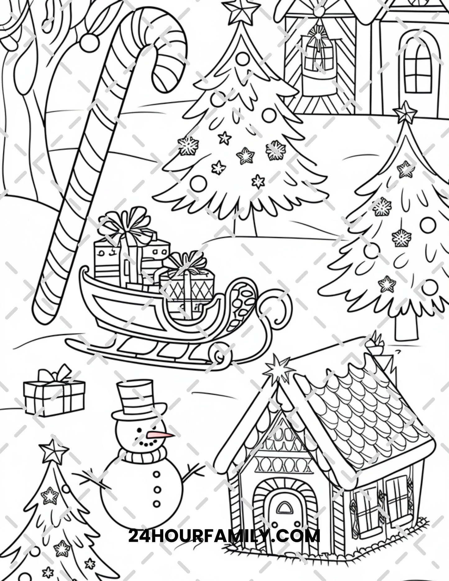 christmas coloring pages