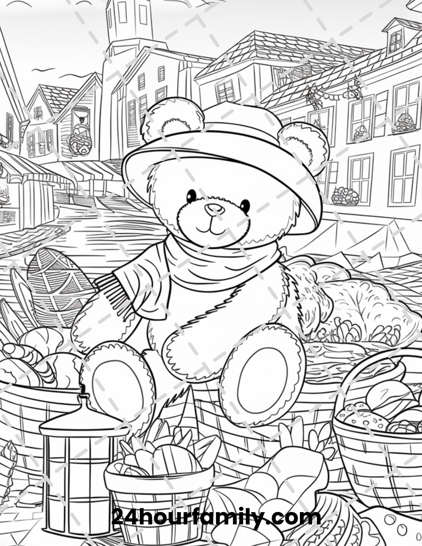polar bear coloring pages