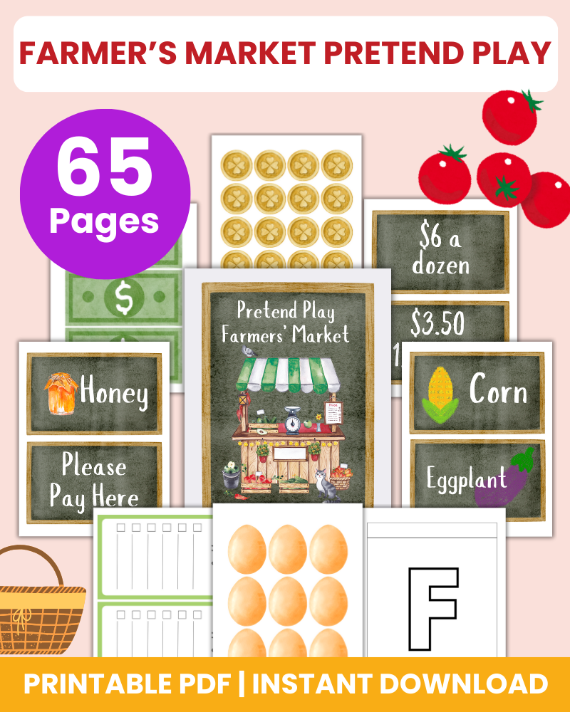 Pretend Play Farmers' Market