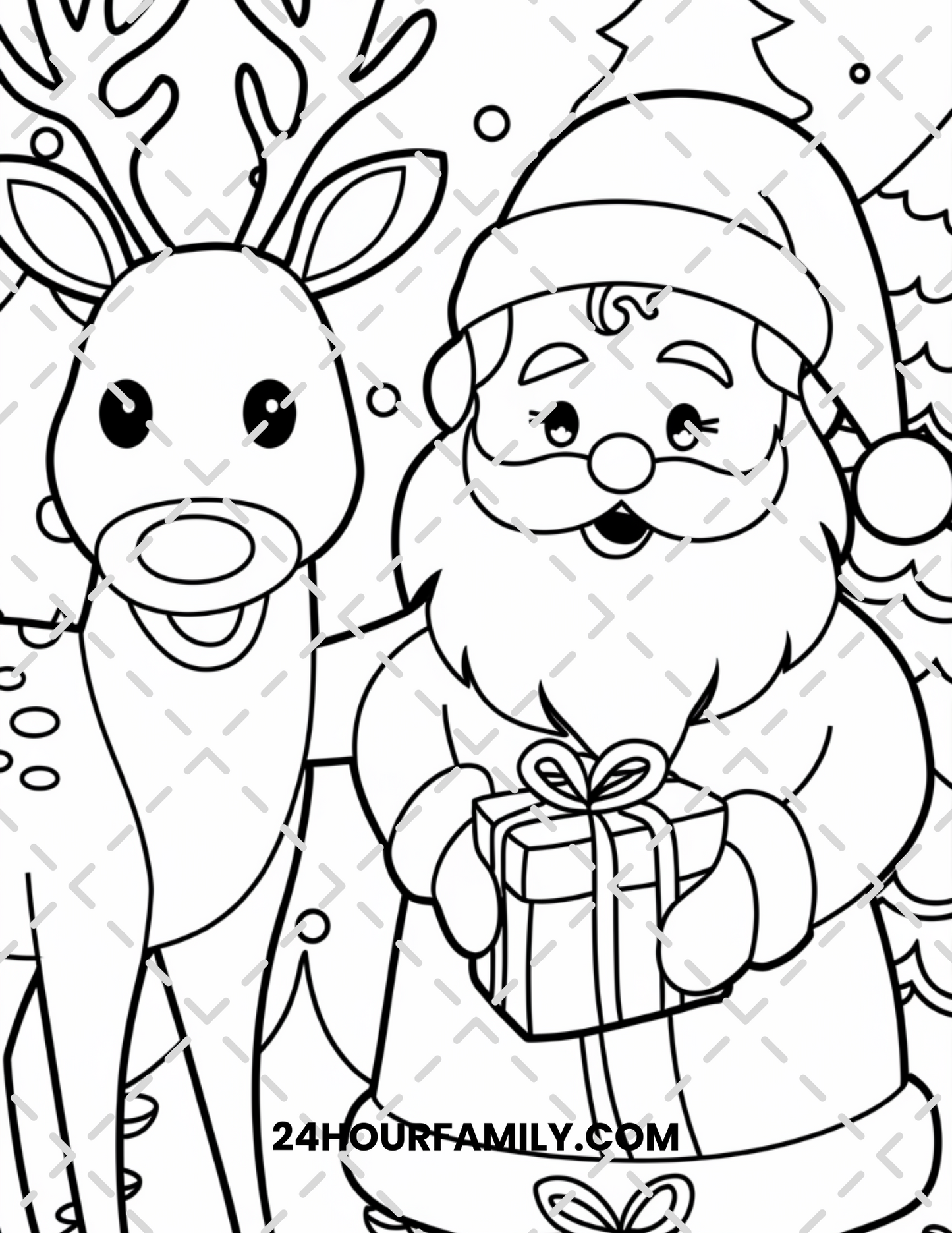christmas coloring pages