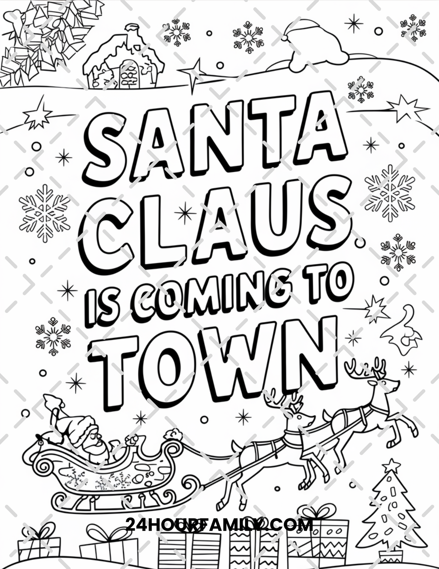 christmas coloring pages