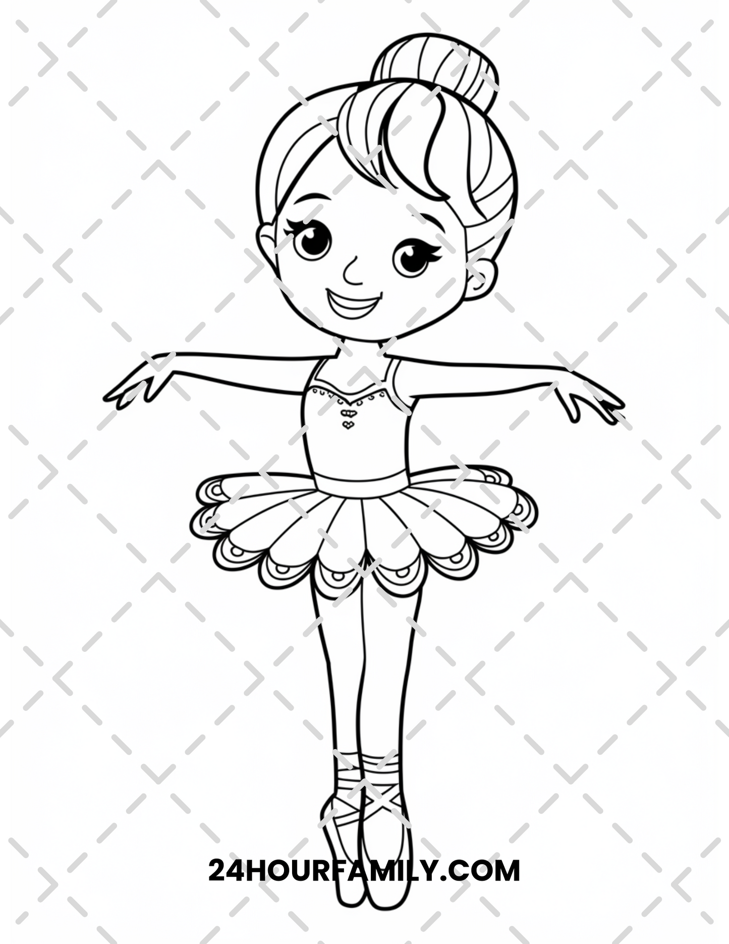ballerina coloring pages