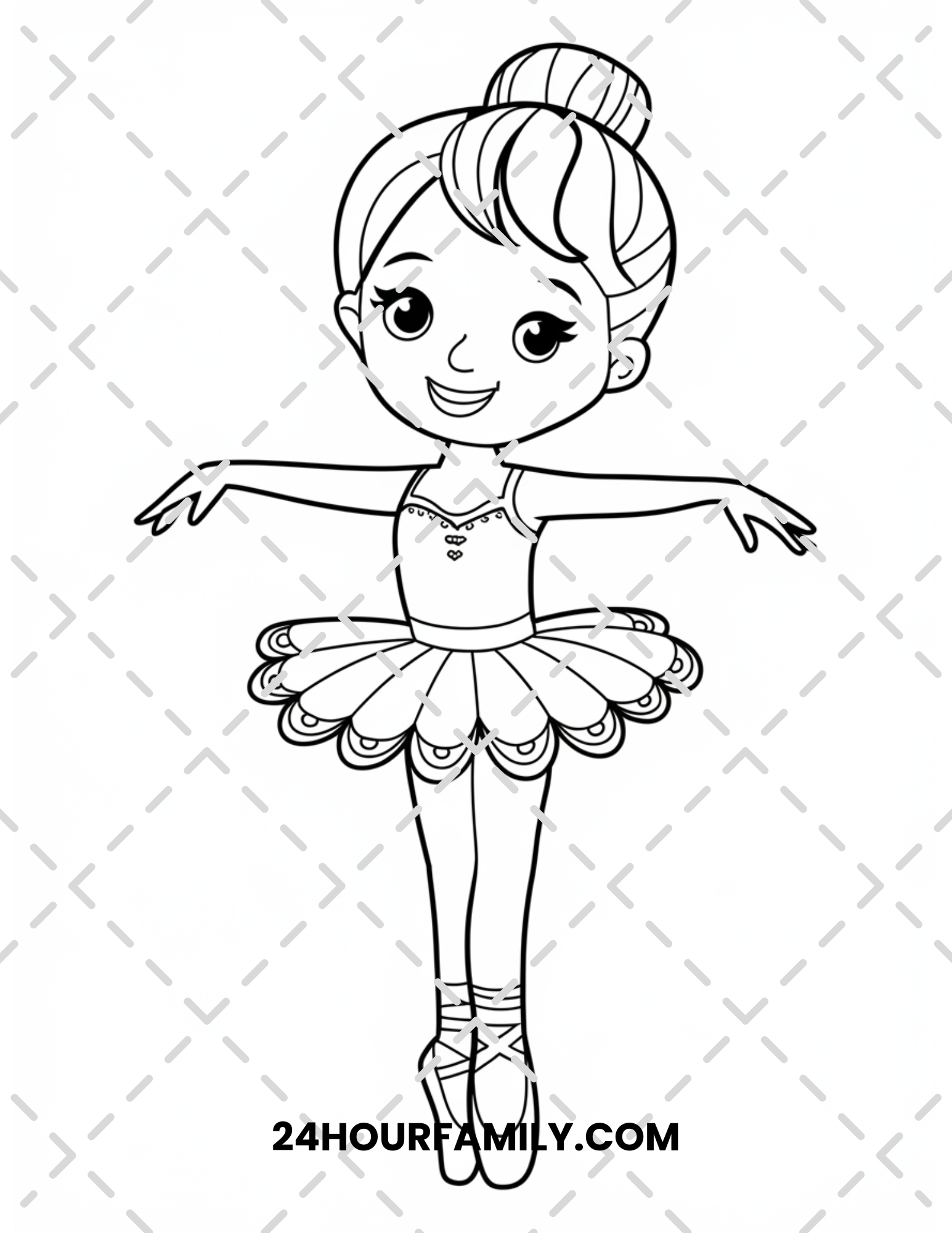ballerina coloring pages