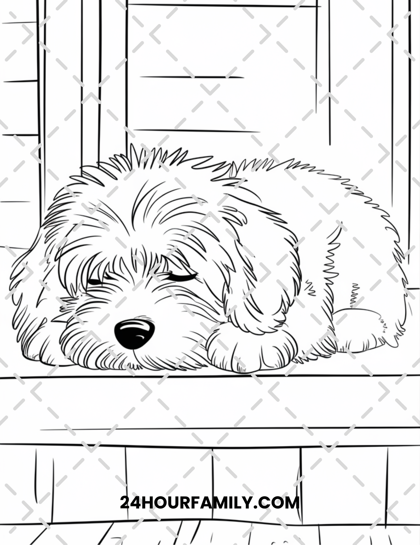 cute puppy coloring pages